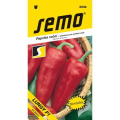 SEMO Paprika zel. sladká F1 - Lungy F1 rychl.pole 15s