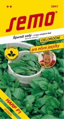 SEMO Špenát - Harp F1 celoroční 300s série Jazýčky