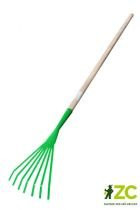 Dětské hrábě lamelové (od 3let)s násadou