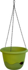 Květiváč Mareta  25cm sv.+tm. zelená