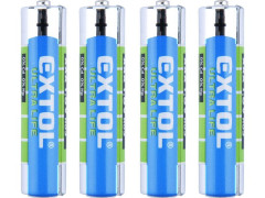 Baterie zink-chloridové  AAA 1,5V LR03 -4ks