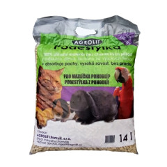Dřevěná podestýlka Agrolit 14l