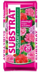 Substrát Muškáty a Balkonové 20L FOR