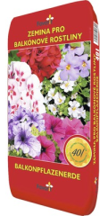 Zemina pro balkónové květiny 40L  RA
