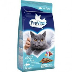 PreVital granule kočka Adult tuńák 1,4kg