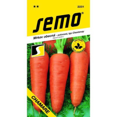 SEMOMrkev - Chamare (typ Chantenay) poloraná  3g
