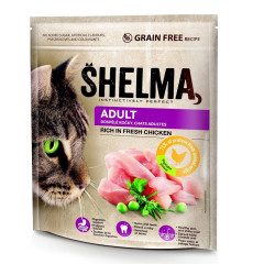 SHELMA Cat Adult Freshmeat Chicken GF 750g