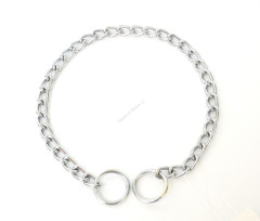 Obojek kovový stahovák 1-řadý 55cm/3,5mm