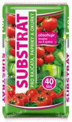 Substrát Rajčata, papriky, okurky 40L