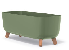 Květináč GRACIA CASE 58cm zemitě zelená