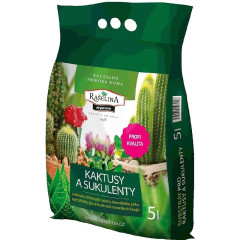 Substrát - kaktusy a sukulenty 5L