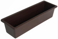 Truhlík hladký  40cm hnědý