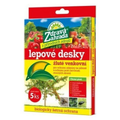 Zdravá zahrada - Lepové desky bílé venkovní (5ks)