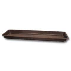 Miska pod truhlík GARDEN  60cm hnědá