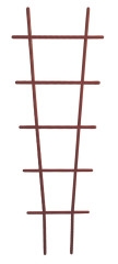 Podpěra žebřík DRAB tm.hnědý 56cm