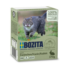 Bozita Cat kousky v omáčce s králičím, tetrapak 370g