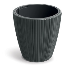Květináč ORO 29,9cm tmavě šedá