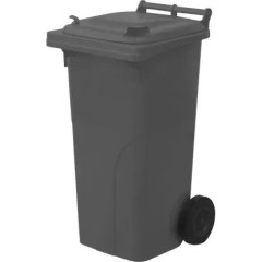 Kontejner 120 L plast - černá barva -popelnice