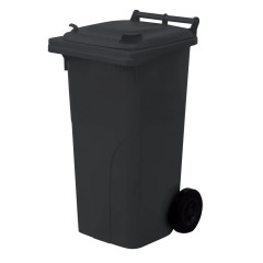 Kontejner 240 L plast - černá barva -popelnice
