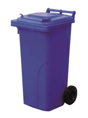 Kontejner 240 L plast -modrá barva -popelnice
