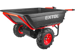 POŠK. OBAL dvoukolák nákladní s převodovkou aku, 300kg, 300l, 40V Li-ion, 6Ah