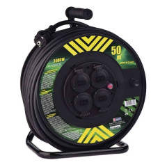 Naviják prodluž.  50M  4Z 2,5mm GUMA