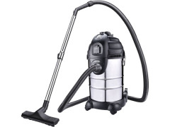 Vysavač dílenský, multifunkční se zásuvkou a funkcí čištění filtru, 30l, 6m kabel, 3m hadi