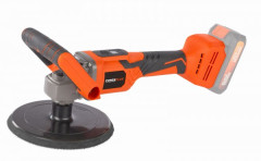 POWERPLUS Aku leštička 20V bezuhlíková 180mm LI-ION (bez AKU)