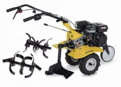 POWERPLUS Benzinový kultivátor 208cc  plus  pluh