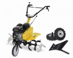 POWERPLUS Benzinový kultivátor 208cc  plus  pluh