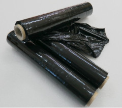 OBALY- Folie strečová černá 500mm 2kg 23my