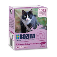 Bozita Cat kousky v omáčce s krevetami, tetrapak 370g