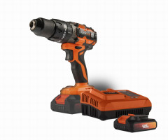 POWERPLUS Aku šroubovák / vrtačka s příklepem 20V SET bezuhlíková