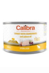 CALIBRA Calibra Cat Life  konz.Sterilised Turkey 200g