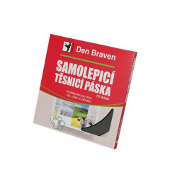 Den Braven Samolep.těsn.páska do oken a dveř - 9x3mmx20m bílá