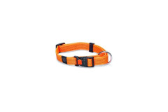 KARLIE FLAMINGO Obojek nylon ART Sportiv reflex 40-55/20 Oranž KAR