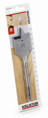 KREATOR Vrták plochý do dřeva 38x152mm